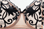 Women's embroidered bra set